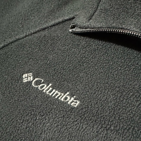 Columbia Women’s Size Medium Black Long Sleeve Zip Up Sportswear Fleece Jacket - Picture 15 of 15